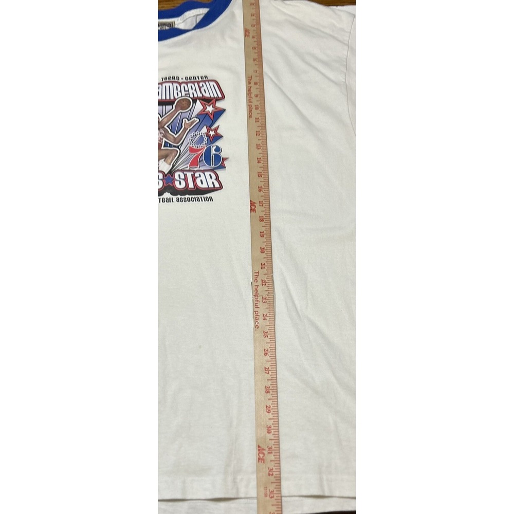Vintage Wilt Chamberlain 3XL T Shirt NBA Basketball Hardwood Classics Majestic - Picture 10 of 11